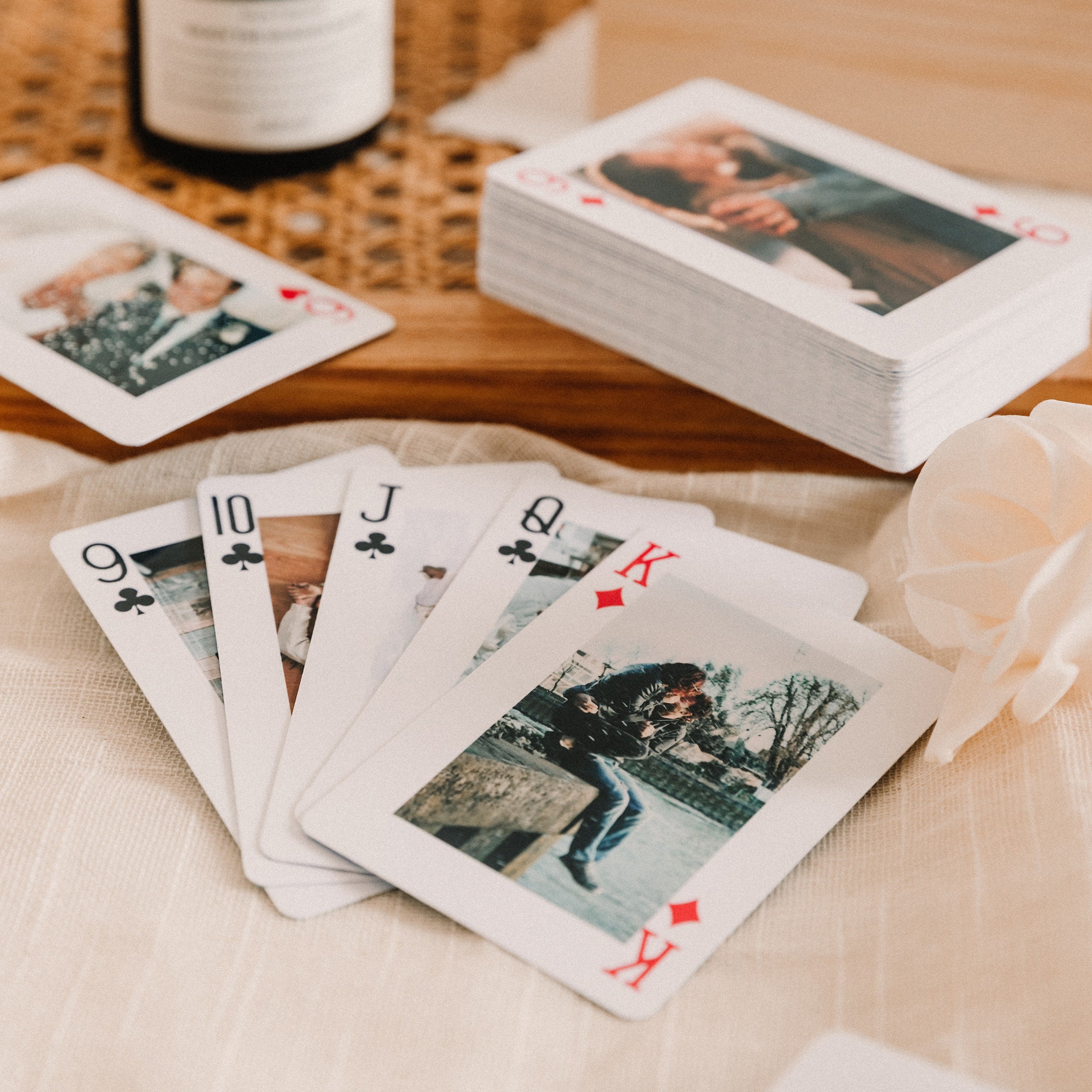 Personalized Photo Playing Cards for Unique & Love | JNSDec123