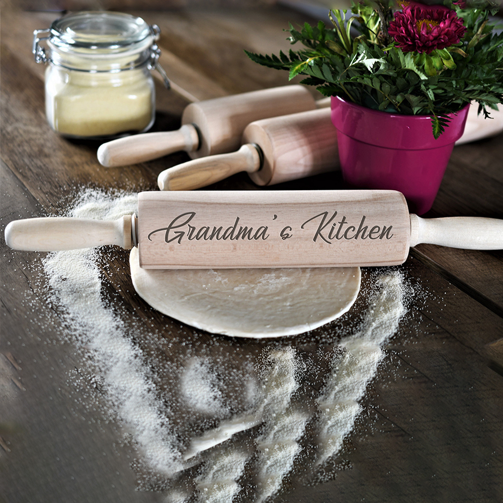 Personalized Name Wood Rolling Pin for Unique & Love | JNSTool14