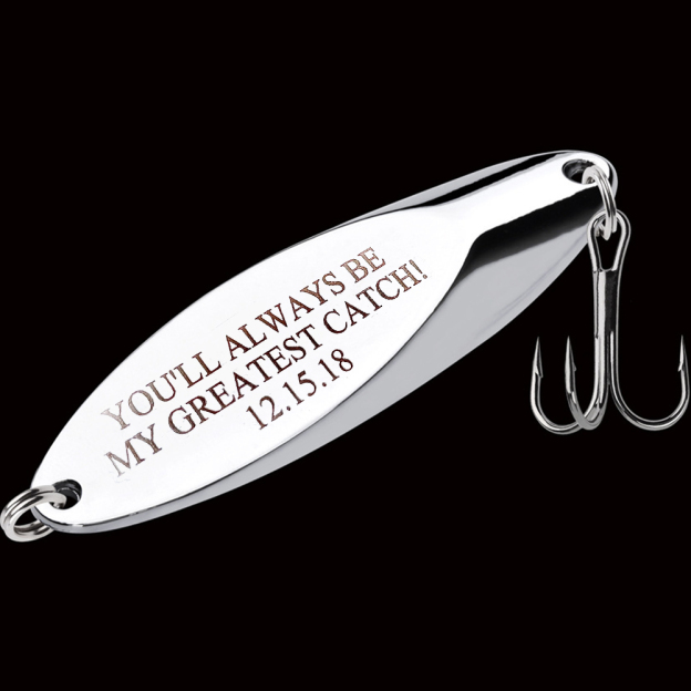 Personalized Engraved Fishing Lure Hook for Unique & Love | JNSTool17