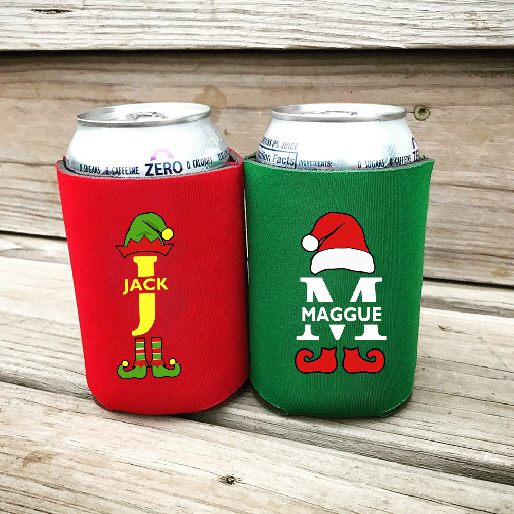 Personalized Family Christmas Can Coolers for Unique & Love | JNSDec179