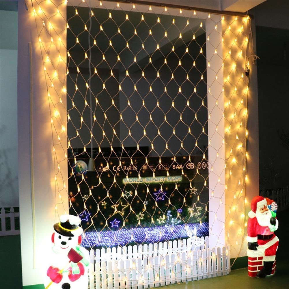 Curtain LED String Net Mesh Waterproof String Lights Decoration for Unique & Love | JNSDec20