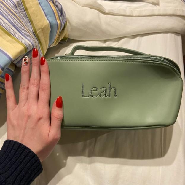 Personalized Embroidered Makeup Bag for Unique & Love | JNSBag30