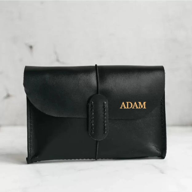 Personalized Leather Engraved Travel Electronic Accessories Organizer | JNSBag78