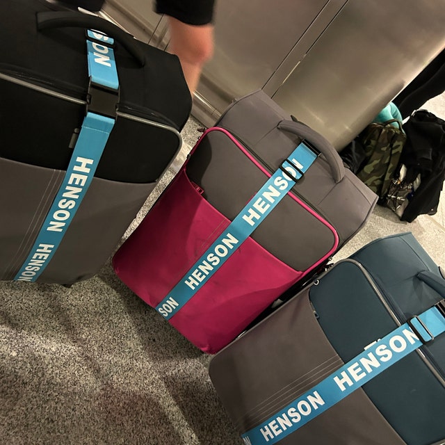 Personalized Name Luggage Strap Belt | JNSBag53