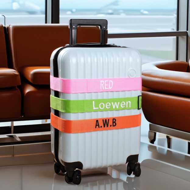 Personalized Name Embroidery Luggage Strap Belt | JNSDec145