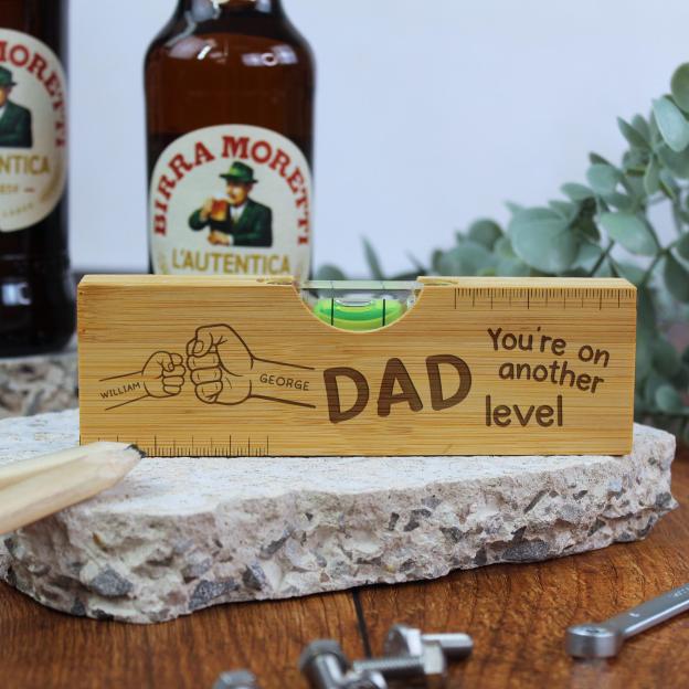 Personalized 2 in 1 Wooden Spirit Level Bottle Opener for Unique & Love | JNSTool25