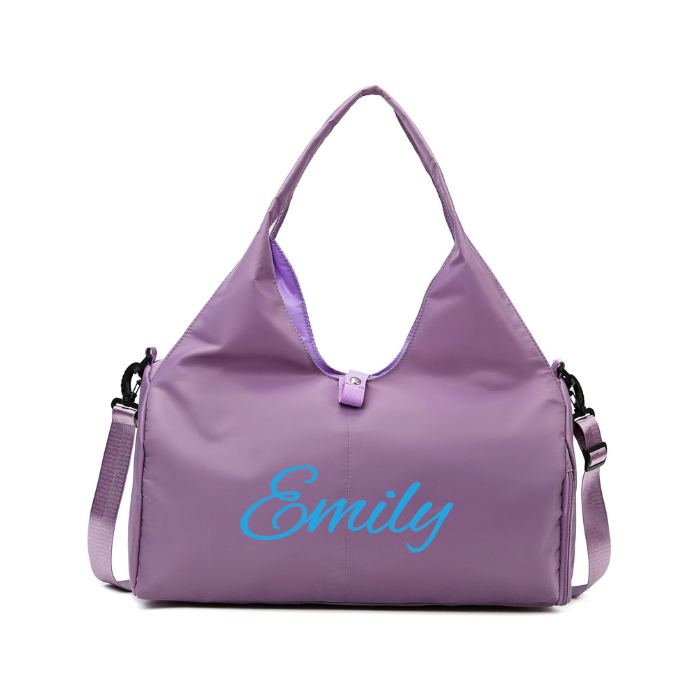 Personalized Travel Duffel Bag with Shoe Compartment for Unique & Love | JNSBag106