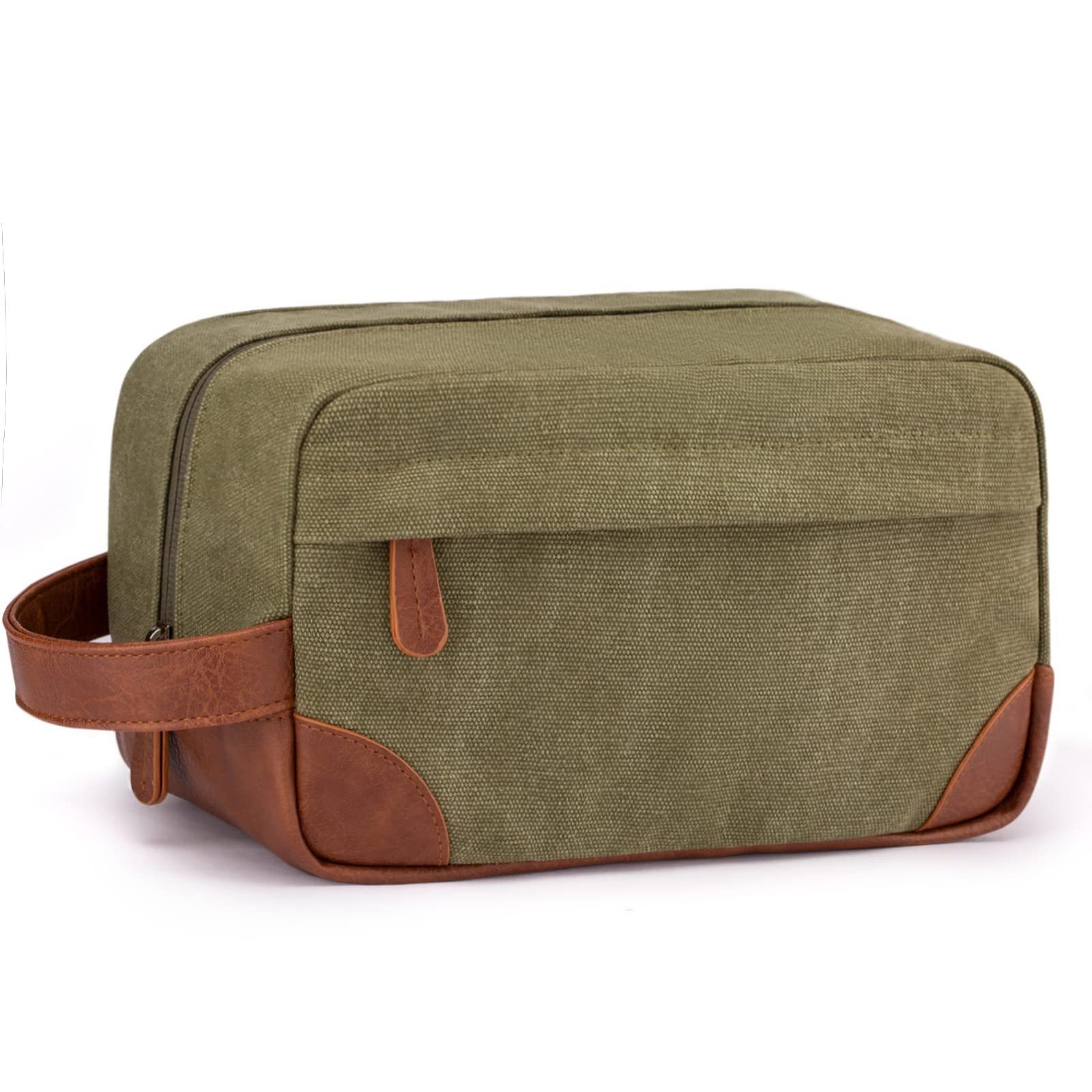 Personalized Monogram Embroidery Canvas Toiletry Bag for Unique & Love | JNSBag93