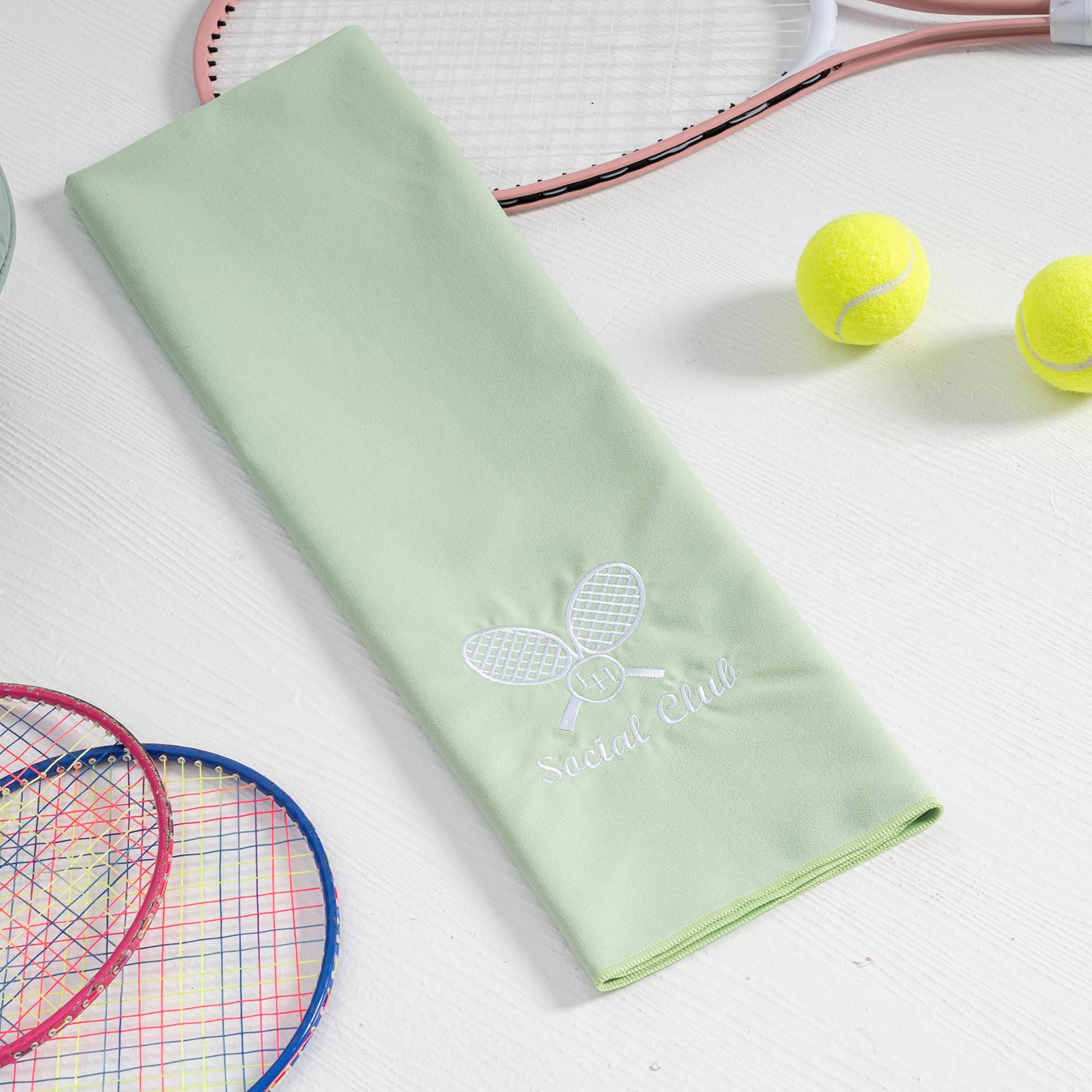 Personalized Name Embroidered Quick-Dry Sports Towel for Unique & Love | JNSCloth61