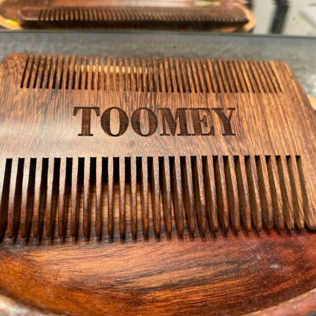 Personalized Name Wood Beard Comb for Unique & Love | JNSTool02