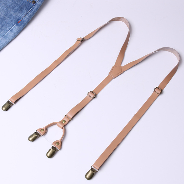 Personalized Monogrammed Genuine Leather Suspenders for Unique & Love | JNSCloth28