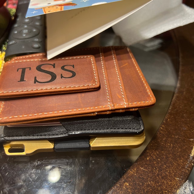 Personalized Leather Magnetic Money Clip for Unique & Love | JNSBag29
