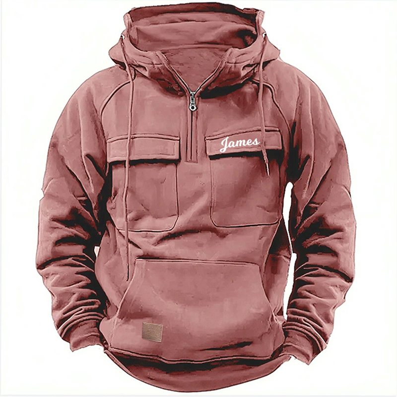 Personalized Name Retro Hooded Sweatshirt for Unique & Love | JNSCloth33