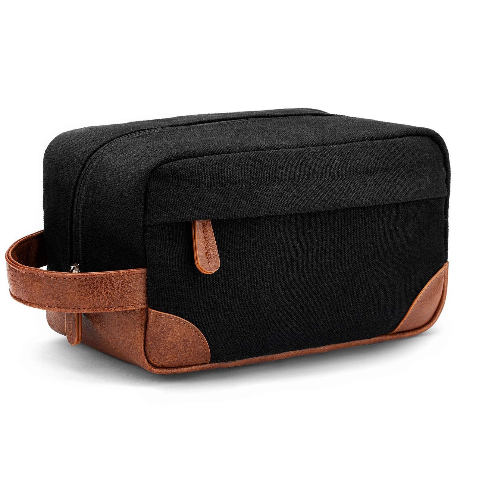 Personalized Monogram Embroidery Canvas Toiletry Bag for Unique & Love | JNSBag93
