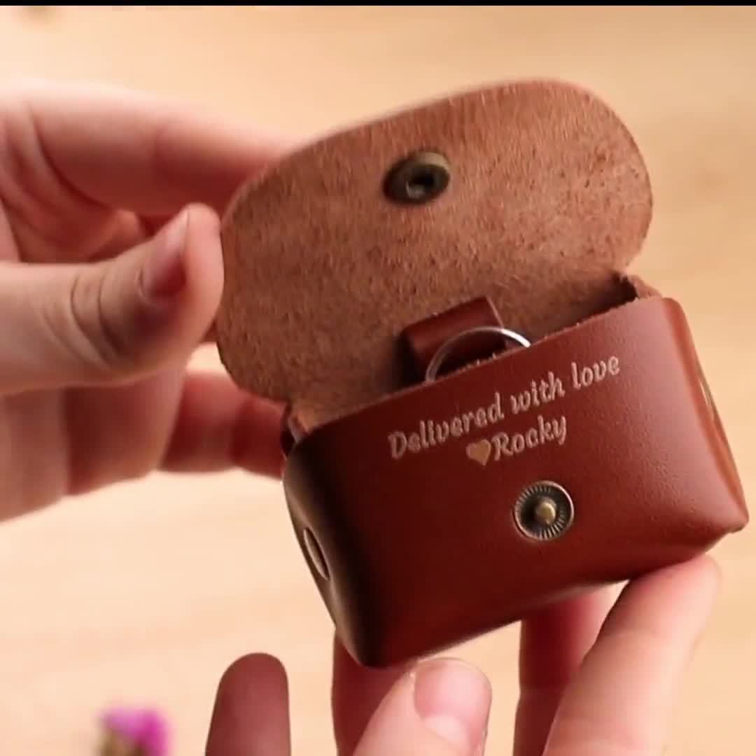 Personalized Pet proposal ring pouch for Unique & Love | JNSBag21