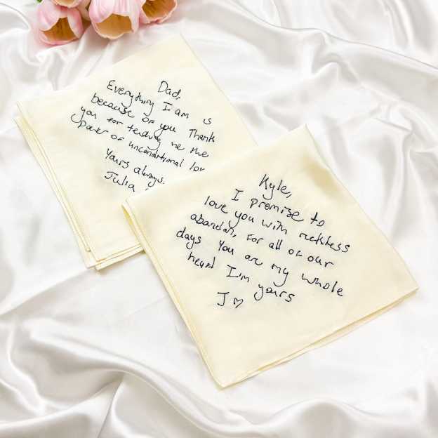 Personalized Embroidered Handkerchief for Unique & Love | JNSCloth47