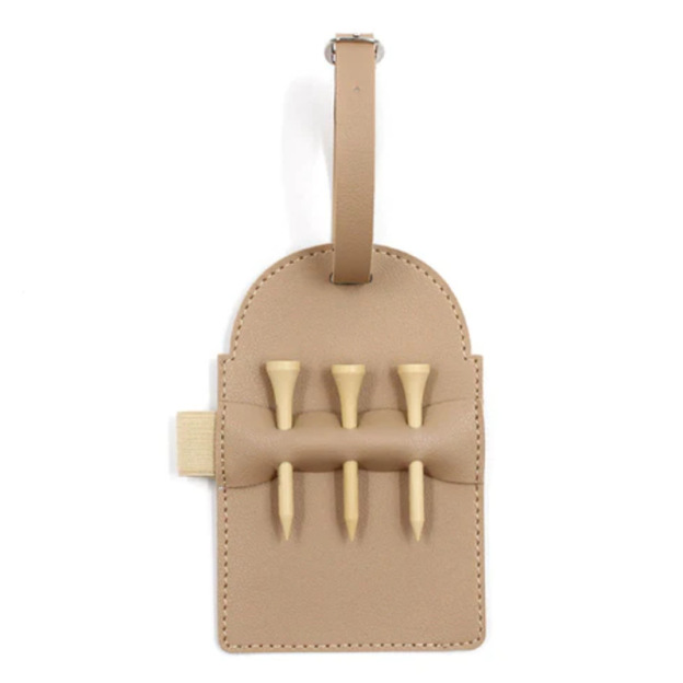 Personalized Leather Monogram Golf Tees Bag Tag for Unique & Love | JNSTool15