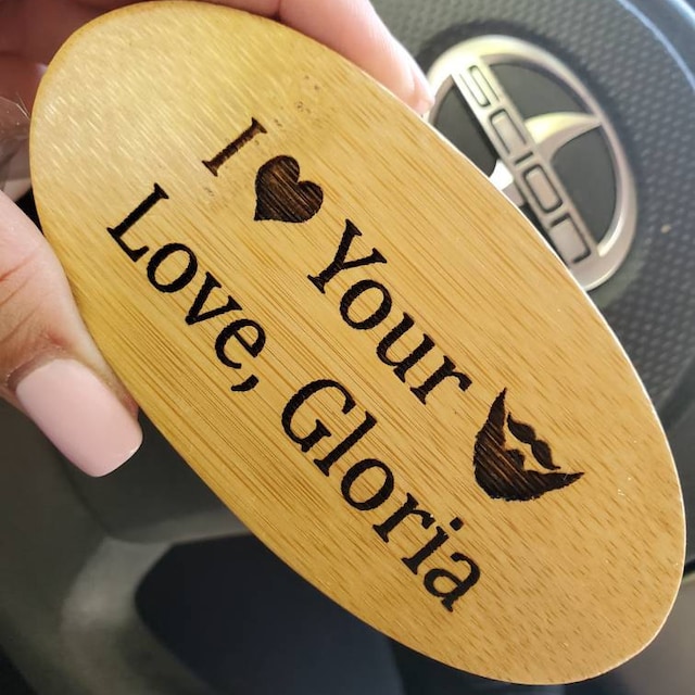 Personalized Wood Beard Brush for Unique & Love | JNSDec38