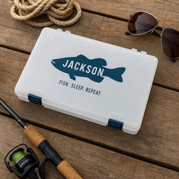 Personalized Fishing Tackle Storage Box for Unique & Love | JNSCase16