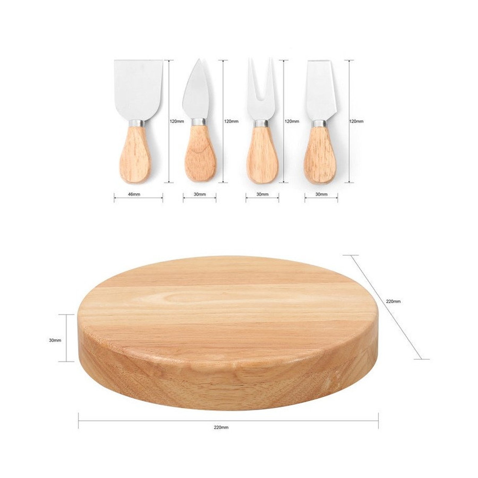 Personalized Monogrammed Cheese Knives Set for Unique & Love | JNSDec98