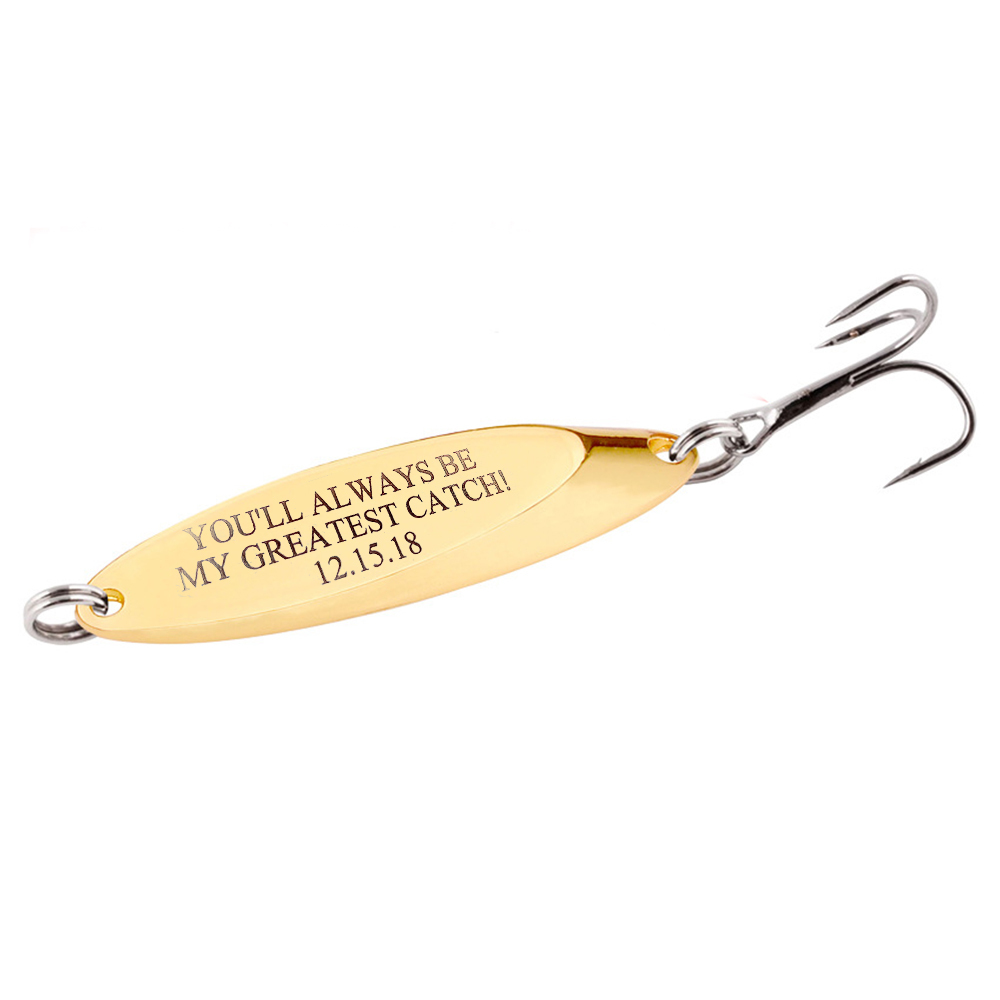 Personalized Engraved Fishing Lure Hook for Unique & Love | JNSTool17