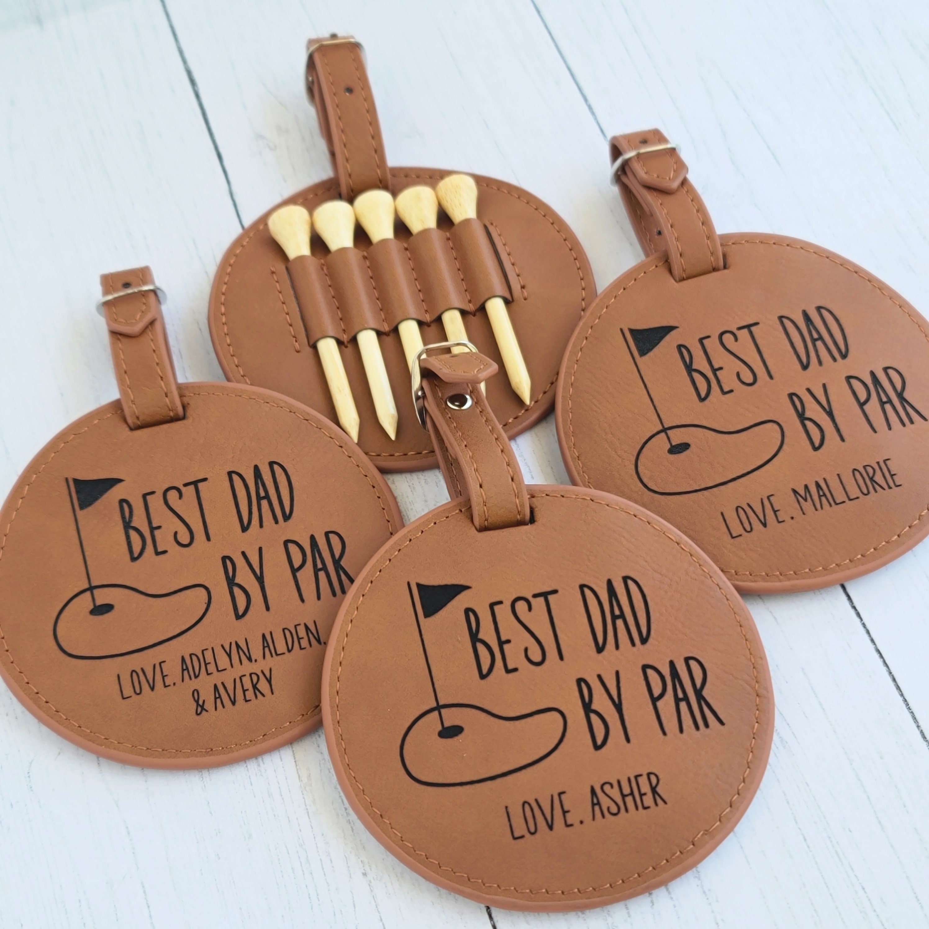 Personalized Golf Tee & Holder Tag for Unique & Love | JNSBag28