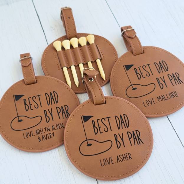 Personalized Golf Tee & Holder Tag for Unique & Love | JNSBag28