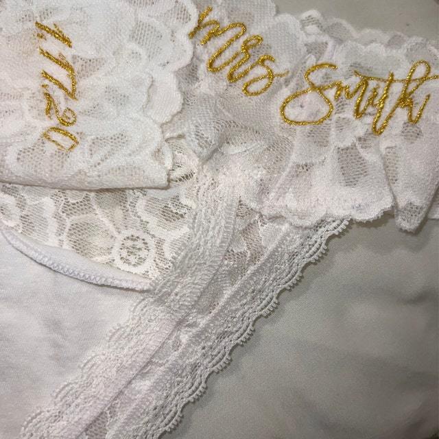 Personalized Embroidered Lace Thong for Unique & Love | JNSCloth23