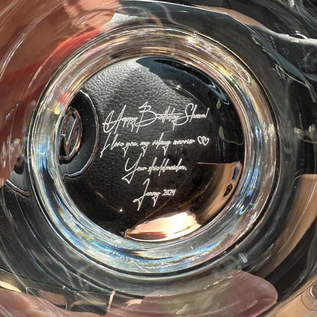 Personalized Name Engraved Whiskey Glass for Unique & Love | JNSDec97