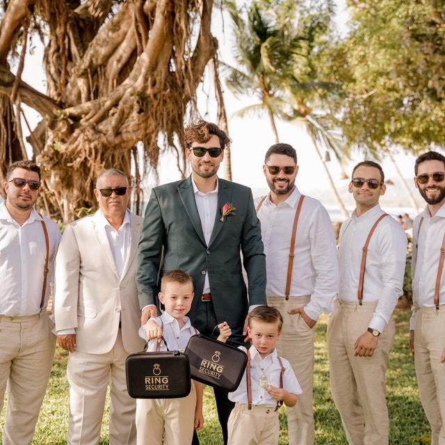 Personalized Monogrammed Genuine Leather Suspenders for Unique & Love | JNSCloth28