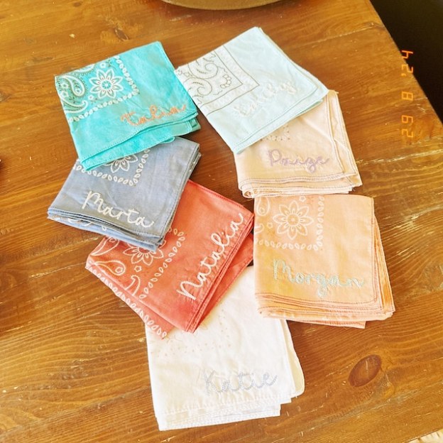 Personalized Name Embroidered Bandana for Unique & Love | JNSCloth49