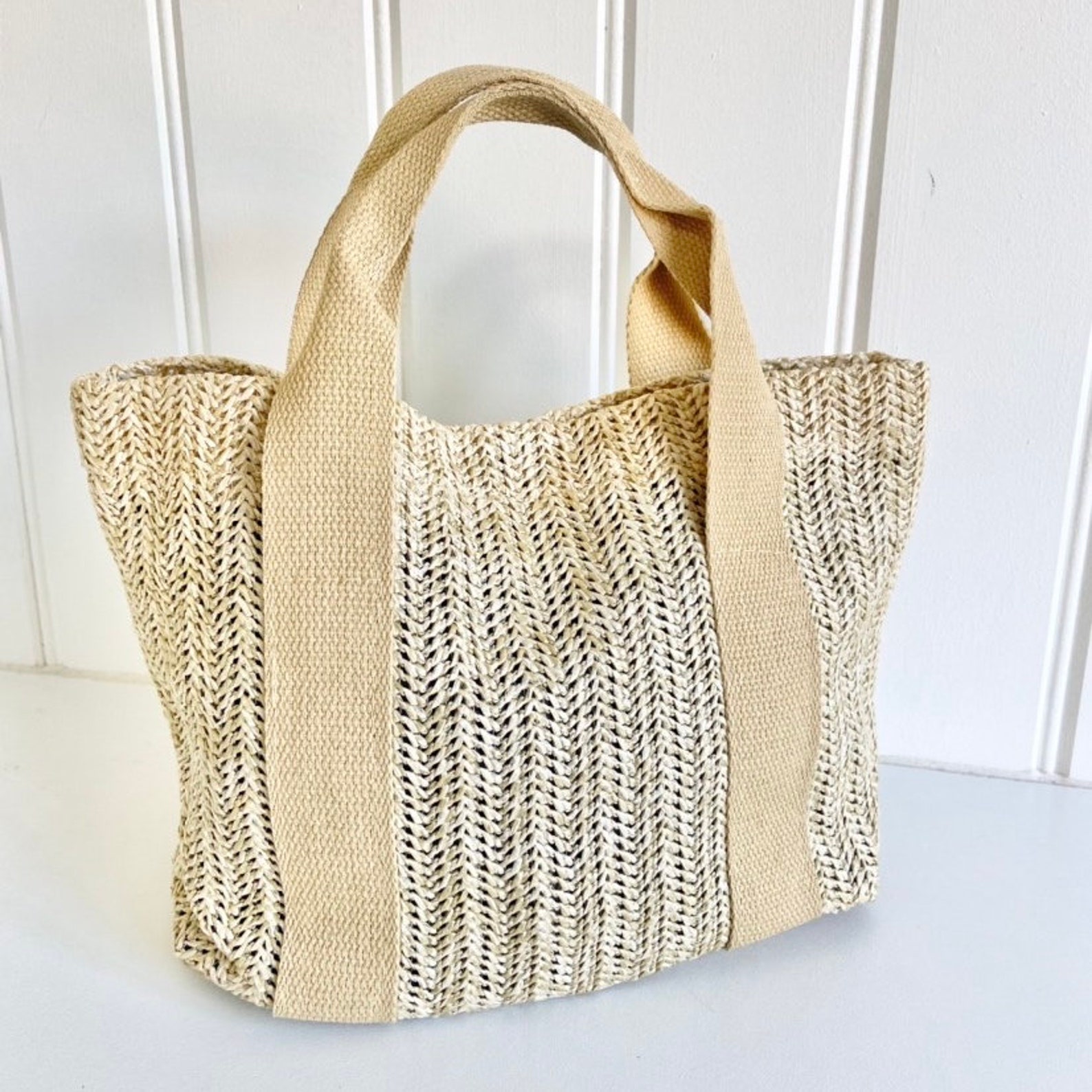 Personalized Name Straw Bag for Unique & Love | JNSBag25