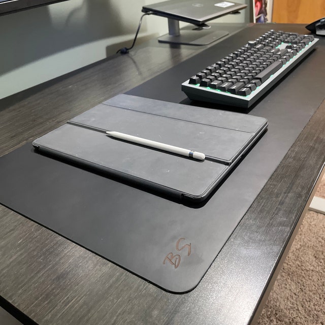 Personalized Engraved Leather Desk Mat for Unique & Love | JNSDec74