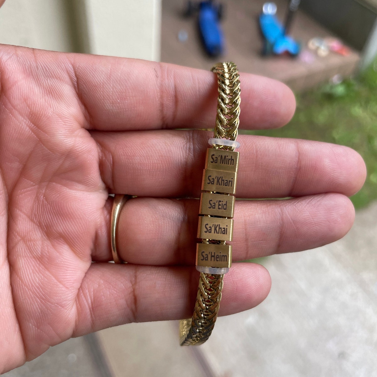 Personalized Name Engraved Bracelet for Unique & Love  | JNSDec109