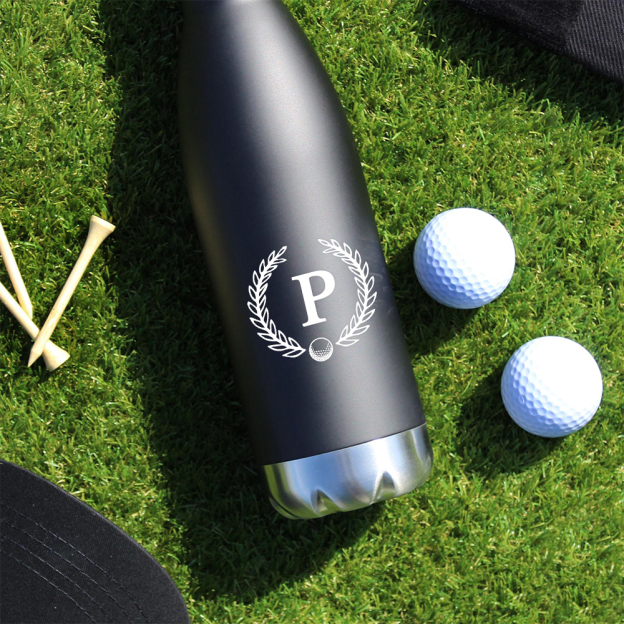 Personalized Monogram Golf Insulated Water Bottle | JNSBottle01