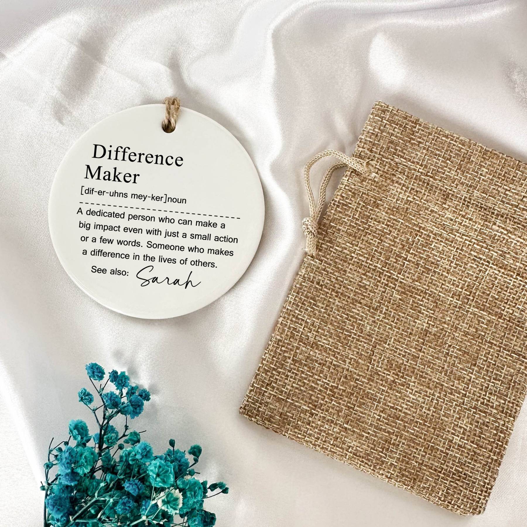 Personalized Appreciation Gift Ceramic Keepsake | JNSDec91