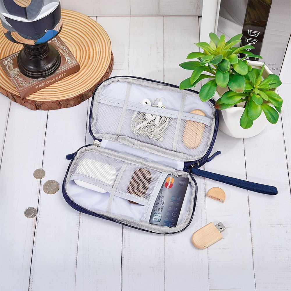 Personalized Travel Portable Cable Organizer Bag for Unique & Love | JNSBag102