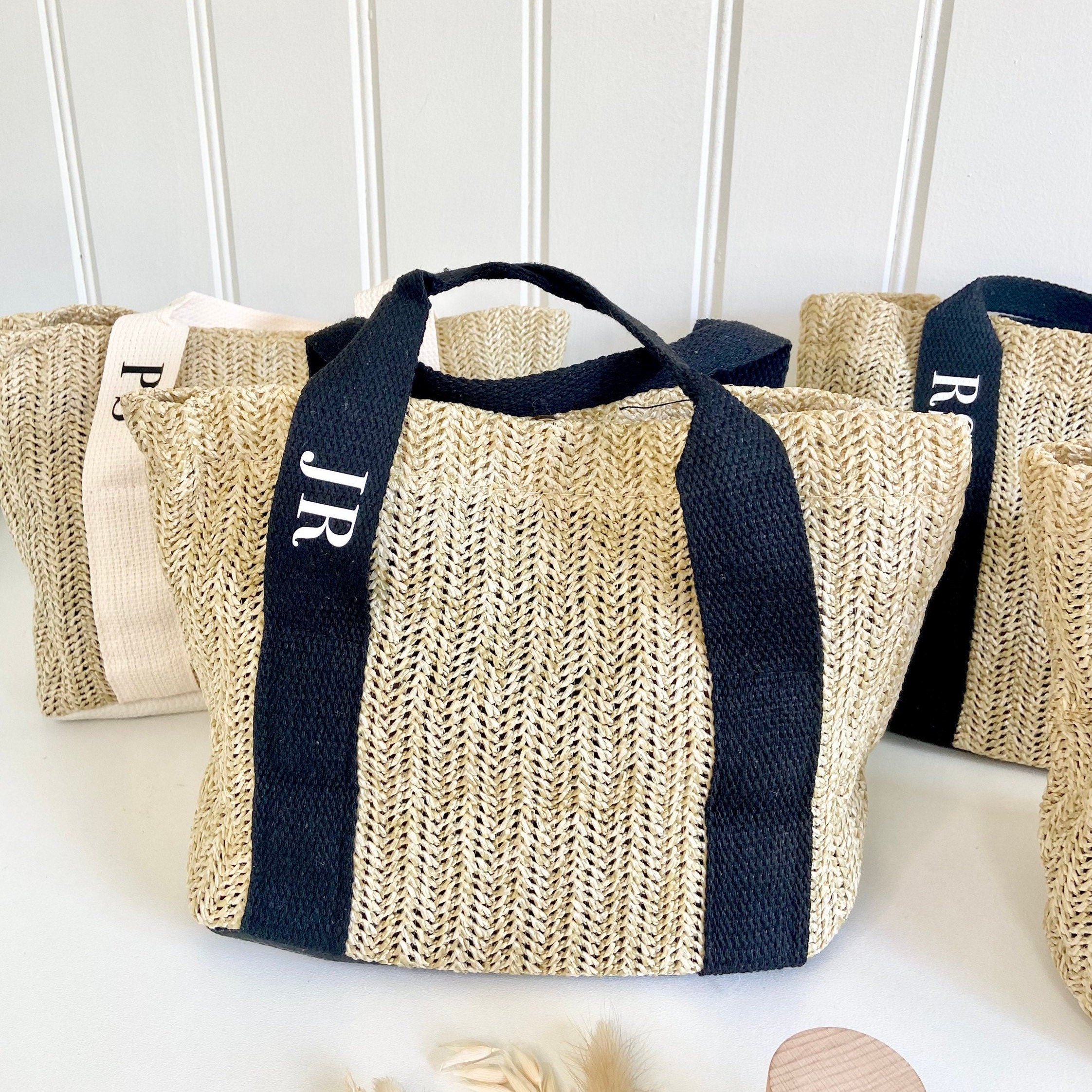 Personalized Name Straw Bag for Unique & Love | JNSBag25