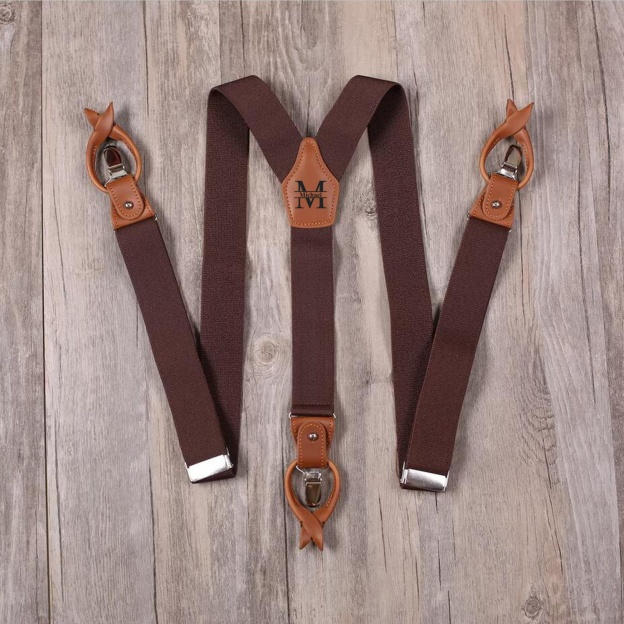 Personalized Monogram Leather Braces for Unique & Love | JNSCloth58