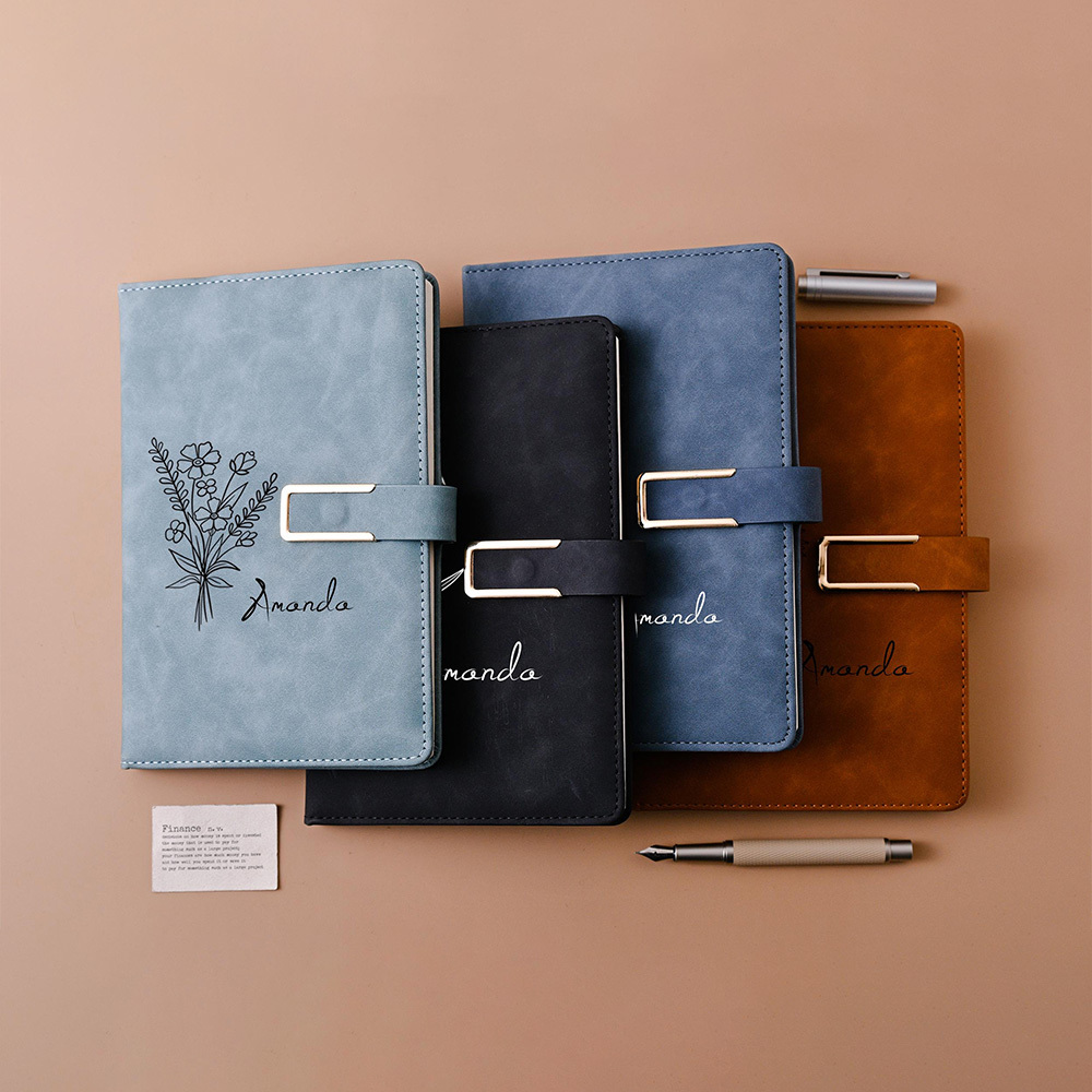 Personalized Name Leather Journal Notebook for Unique & Love | JNSDec145