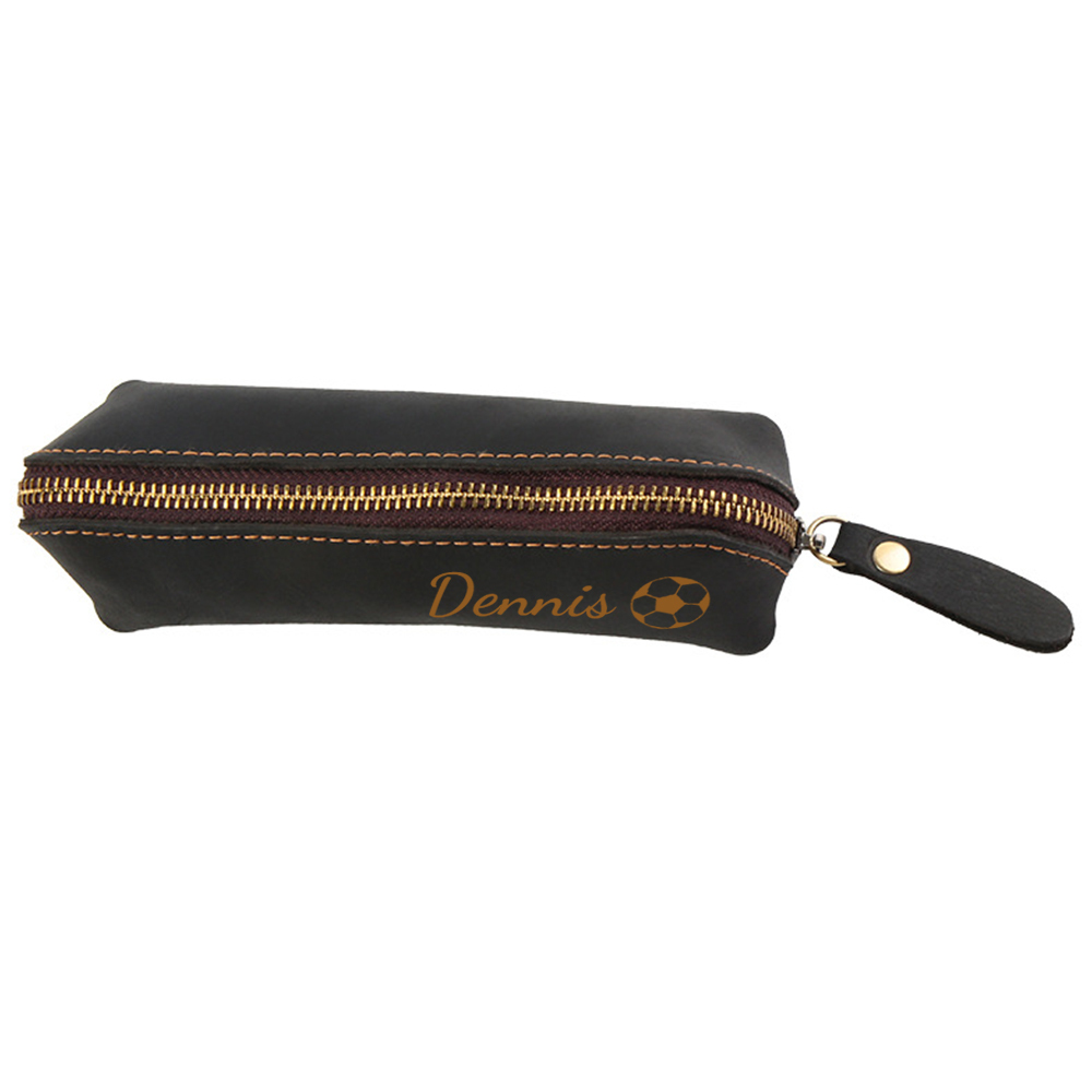 Personalized Name Leather Pencil Case for Unique & Love | JNSBag98