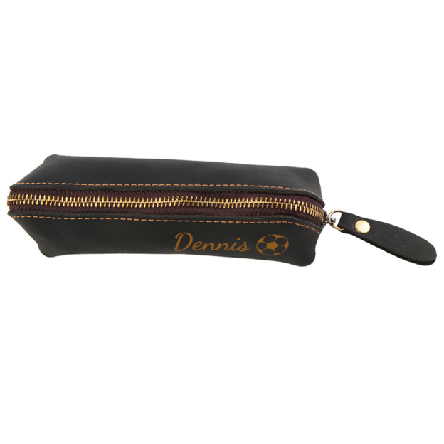 Personalized Name Leather Pencil Case for Unique & Love | JNSBag98