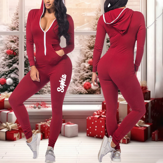 Personalized Adult Christmas Onesie Jumpsuit for Unique & Love | JNSCloth51