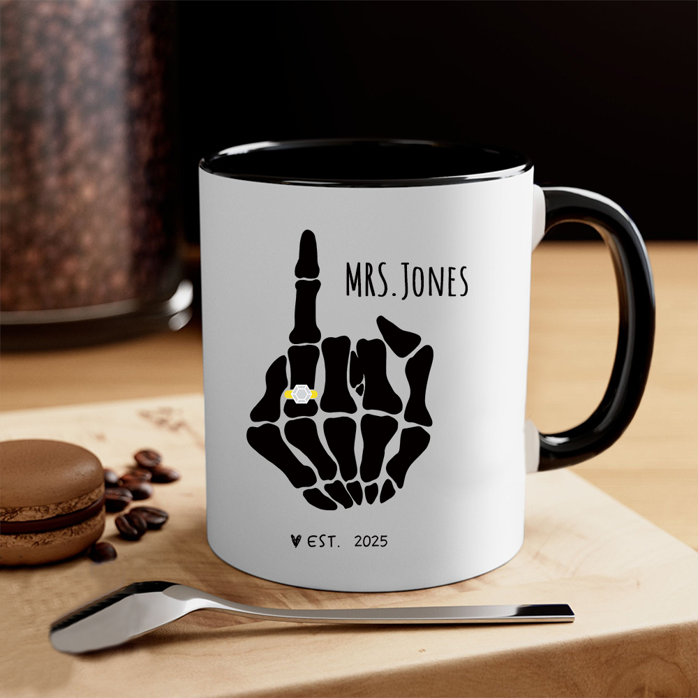 Personalized Funny Mr And Mrs Mug for Unique & Love | JNSDec159