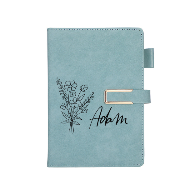 Personalized Name Leather Journal Notebook for Unique & Love | JNSDec145