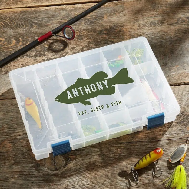 Personalized Fishing Tackle Storage Box for Unique & Love | JNSCase16