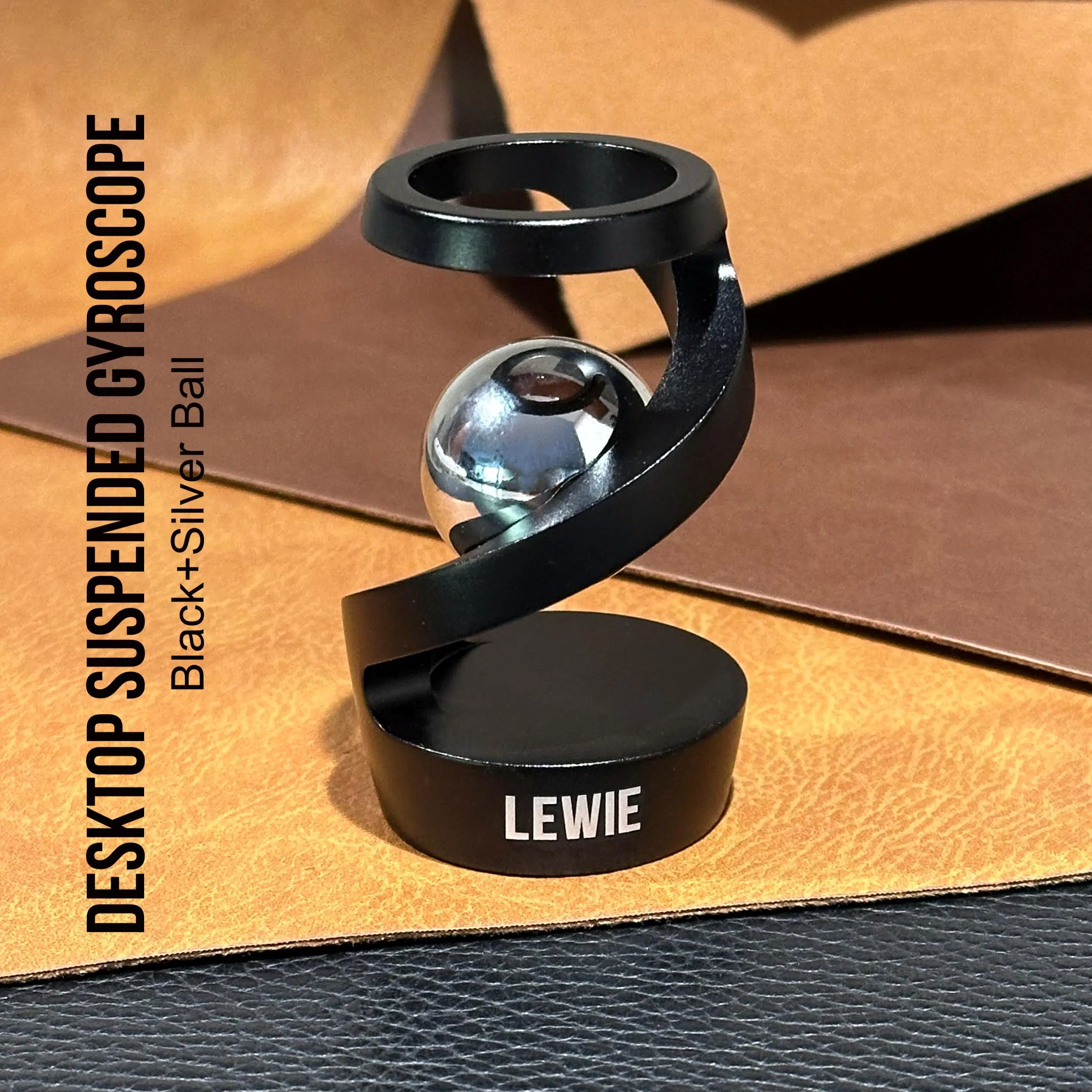 Personalized Name Engraved Suspended Gyroscope Decoration for Unique & Love | JNSDec176