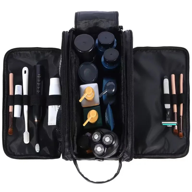 Personalized Leather Monogram Engraved Wash Bag for Unique & Love | JNSBag34