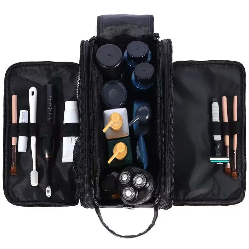 Personalized Leather Monogram Engraved Wash Bag for Unique & Love | JNSBag34