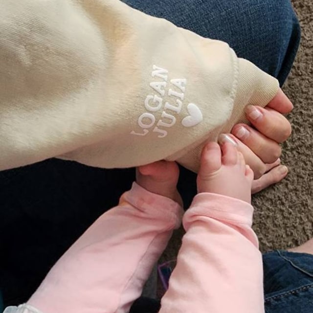 Personalized Mama Sweatshirt with Kid Names on Sleeve for Unique & Love | JNSCloth19